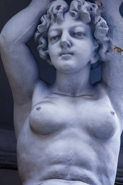 Олімпійська Богиня Любові Античній Міфології Афродіта Венера Фрагмент Стародавньої Кам — стокове фото