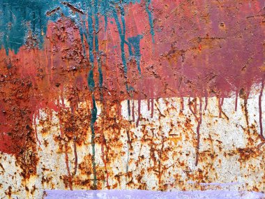 Eski paslı Grunge Metal doku arka plan