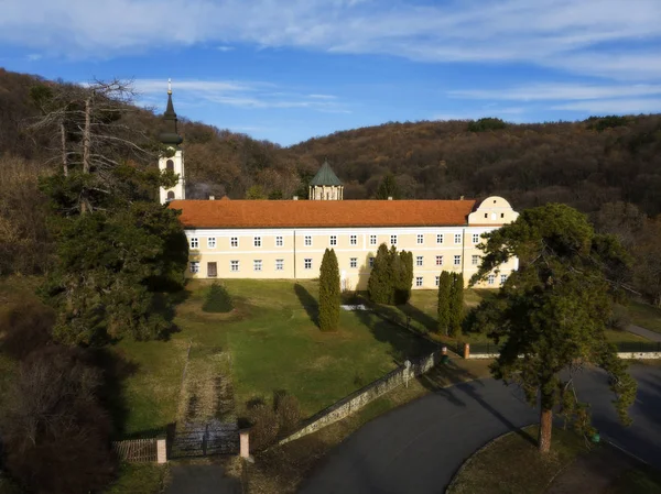 Novo Hopovo Monastero Serbo Ortodosso Sul Monte Fruska Gora Nel — Foto Stock