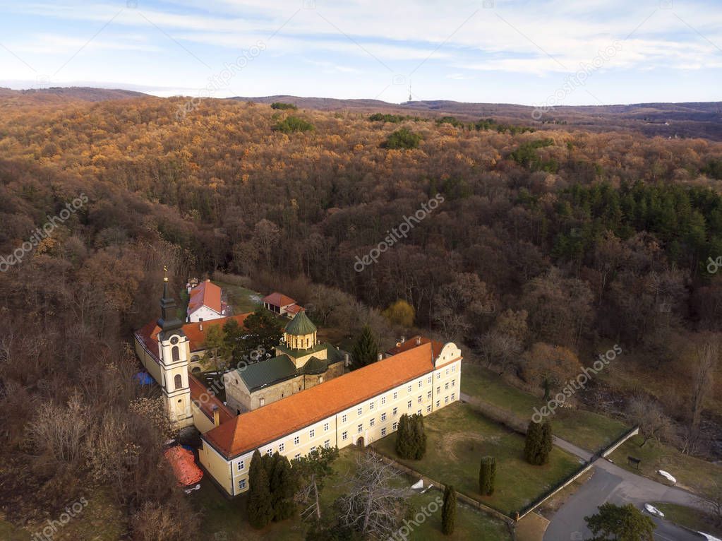 Novo Hopovo, Serb Orthodox monastery on the Fruska Gora mountain in northern Serbia, in the province of Vojvodina.