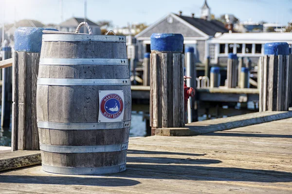 Port Coucher de soleil Nantucket Island — Photo