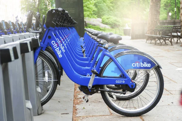 Citi rowery Rent-A-Bike Concept, Nowy Jork — Zdjęcie stockowe