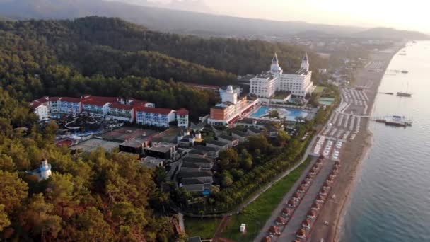 Amara Dolce Vita Hotel Türkiye Haziran Kemer Türkiye Deki Amara — Stok video