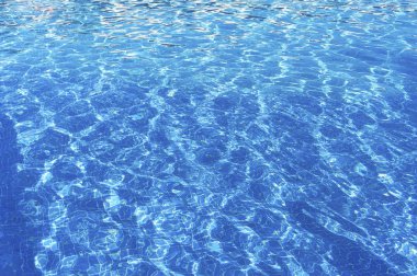 Mavi Yüzme havuzu yüzeyi