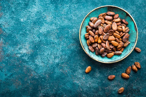 Fagioli Cacao Fondo Cacao — Foto Stock