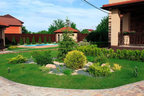 Peyzaj tasarımı ve öğelerinin Fotoğrafçılık