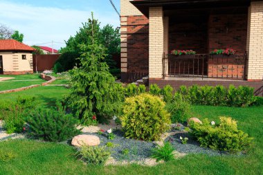 Peyzaj tasarımı ve öğelerinin Fotoğrafçılık