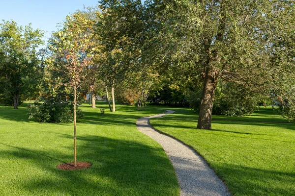 Diseño Del Paisaje Sus Elementos Fotografía Fotos de stock