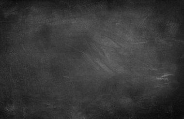 Tahta arka planda tebeşir temizlendi