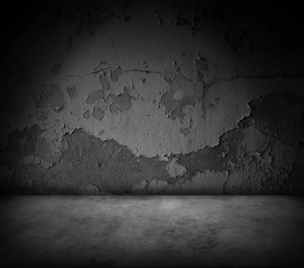 Empty Floor Blank Wall — Stock Photo, Image
