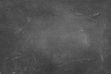 Tahta arka planda tebeşir temizlendi