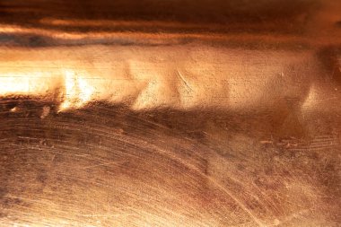 Çizik doku arka plan yakın çekim kaplama bakır