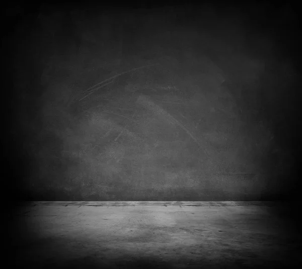 Empty Floor Blank Wall — Stock Photo, Image