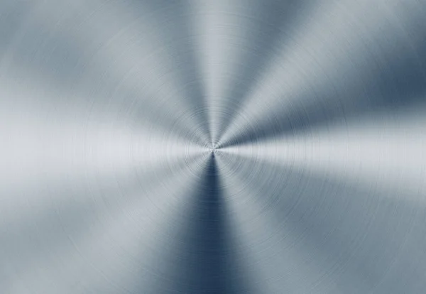 Lucido Sfondo Circolare Metallo Blu — Foto Stock