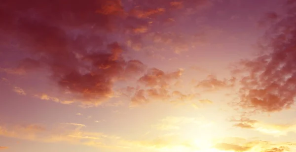 Luz Solar Céu Quente Verão — Fotografia de Stock