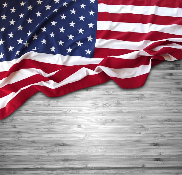 Amerikansk Flagg Trebrett – stockfoto