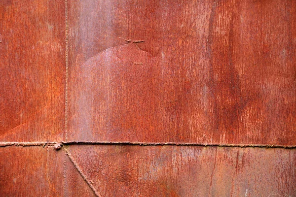 Rusty Corroído Fundo Textura Aço — Fotografia de Stock