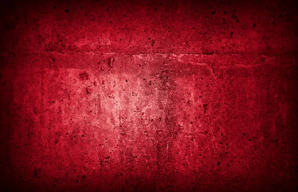 Grunge Rouge Texturé Fond Mur — Photo