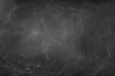 Tahta arka planda tebeşir temizlendi