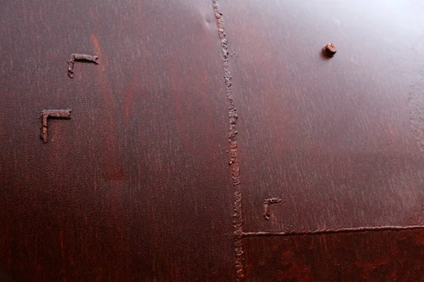 Rusty Corroído Fundo Textura Aço — Fotografia de Stock