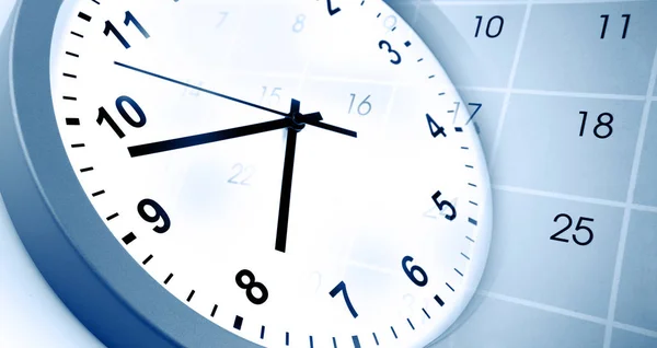 Horloge Visage Calendrier Composite — Photo