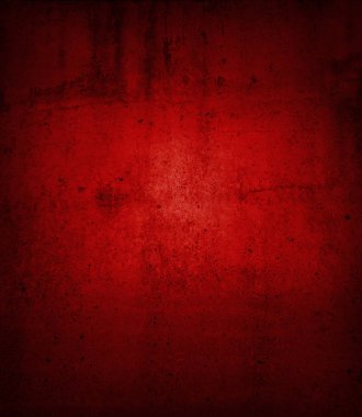 Kırmızı grunge dokulu duvar arka plan