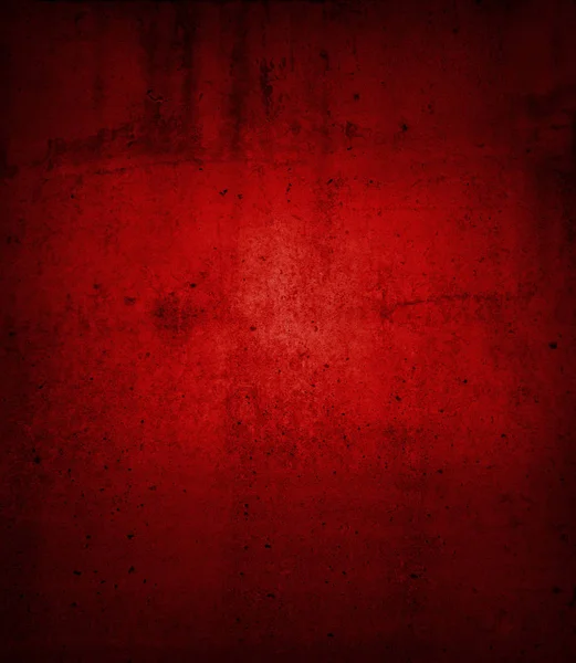 Kırmızı Grunge Dokulu Duvar Arka Plan — Stok fotoğraf
