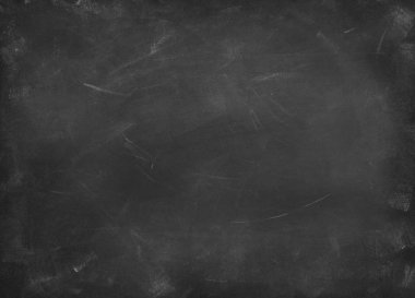 Tahta arka planda tebeşir temizlendi