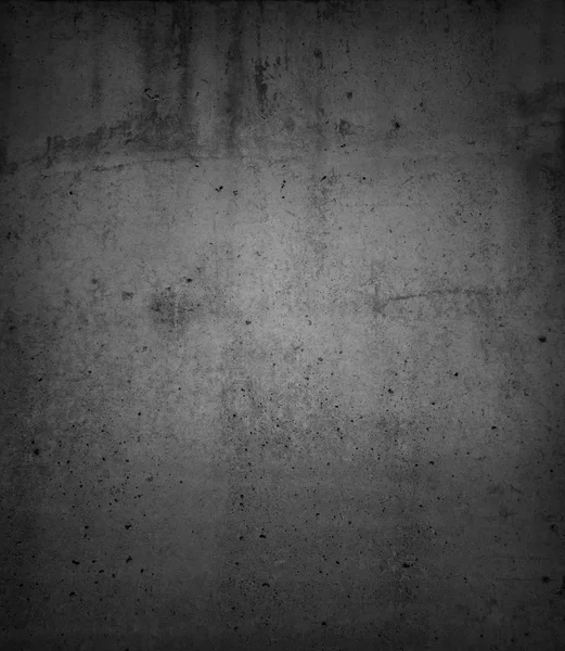 灰色混凝土墙 深色边缘 — 图库照片