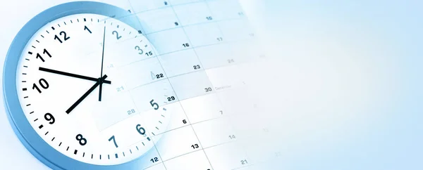 Orologio Volto Calendario Composito — Foto Stock