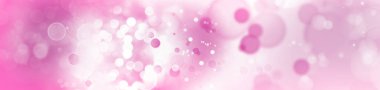Daireler pembe tonu arka plan