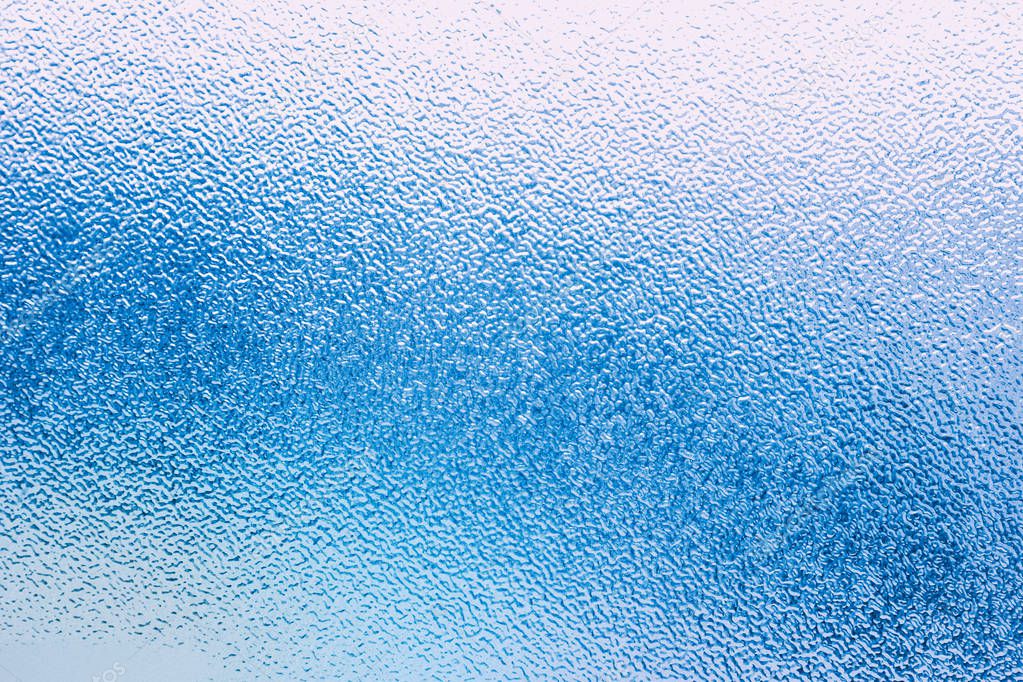 Closeup of frosted glass texture