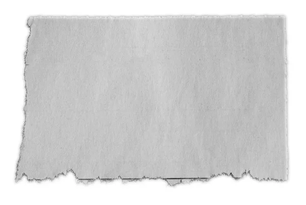 Кусок Рваной Бумаги Обычном Фоне — стоковое фото