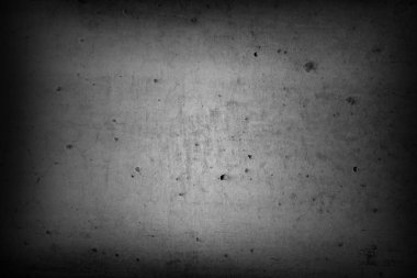 Gri beton duvar. Karanlık kenarları