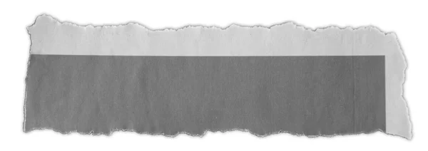 Piece Torn Paper Plain Background — Stock Photo, Image