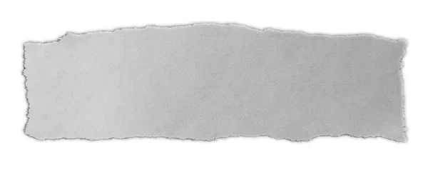 Piece Torn Paper Plain Background — Stock Photo, Image