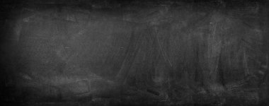 Tahta arka planda tebeşir temizlendi