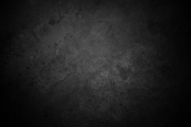 Gri beton duvar. Karanlık kenarları