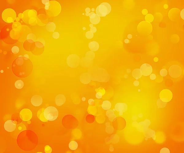 Orange and yellow circles abstract background