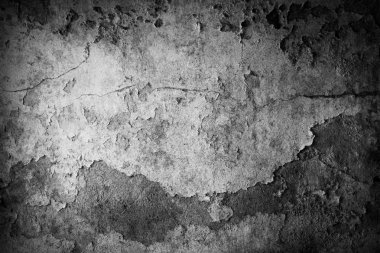 Closeup of textured grey concrete