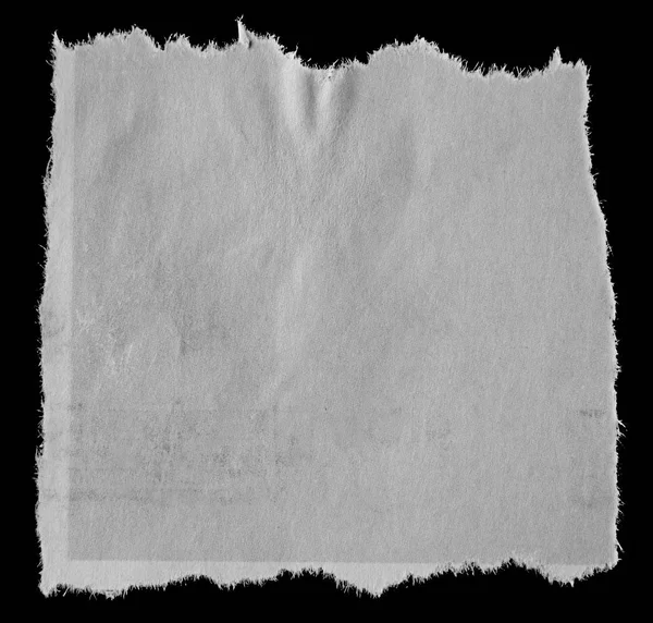 Piece Torn Paper Black — Stock Photo, Image