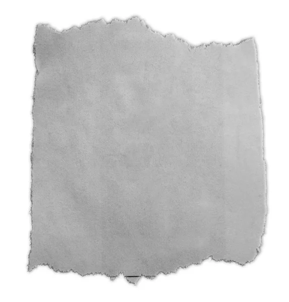 Шматок Рваного Паперу Ізольовано Звичайному Фоні — стокове фото