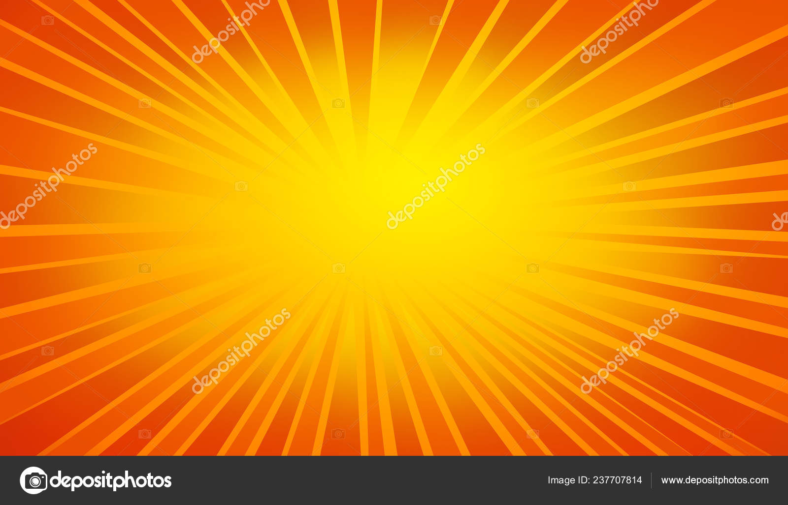 明亮的太阳光线黄色和橙色条纹背景——图库图片© stillfx #237707814, image size:1600x1027