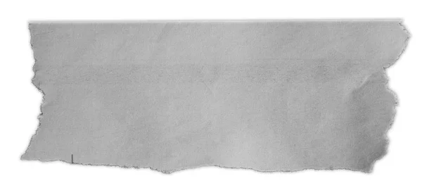 Piece Torn Paper Isolated Plain Background — Stock Photo, Image