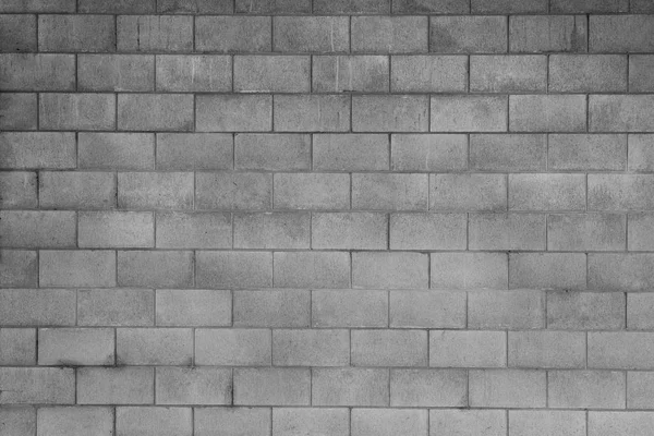 Closeup Grey Block Wall — Stock Photo, Image