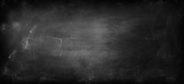 Tahta arka planda tebeşir temizlendi