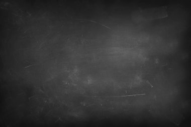 Tahta arka planda tebeşir temizlendi