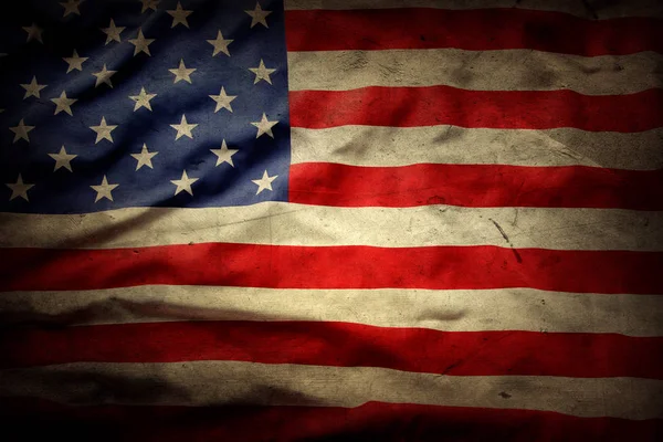 Grunge American flag — Stock Photo, Image