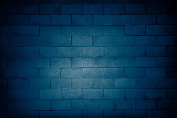 Pared de bloque azul —  Fotos de Stock