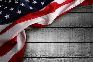 Amerikan bayrağı panoları